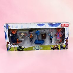 ZESTAW FIGURKI ZOOTOPIA 7 SZTUK.