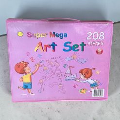 ZESTAW ARTYSTYCZNY DO MALOWANIA W ETUI 208 PCS COLOR.