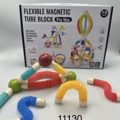 KLOCKI ELASTYCZNE MAGNETYCZNE RURKI BUDOWANIA TUBE BLOK 36EL.