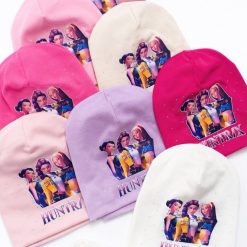 KOMPLET CZAPKA NA WIOSENNA K-POP DLA DZIECI.