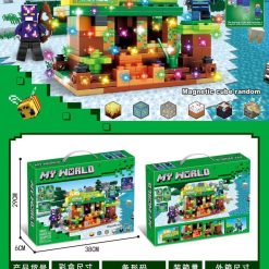 KLOCKI KONSTRUKCYJNE MY WORLD 302 ELEMENTÓW.