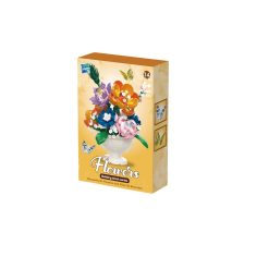 ZESTAW KLOCKI KWIATY 482 ELEMENTÓW DLA DZIECI.