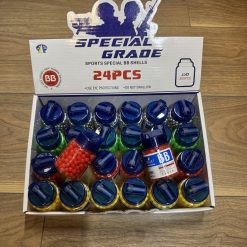 KULKI PLASTIKOWE DO PISTOLET KARABINU 6MM 300 KULEK.