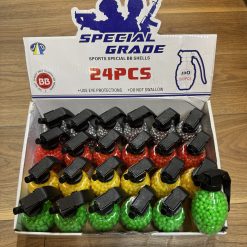 KULKI PLASTIKOWE DO PISTOLET KARABINU 6MM 500 KULEK.