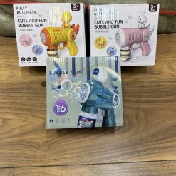 PISTOLET AUTOMAT DO BAŃKI MYDLANA DLA DZIECI.