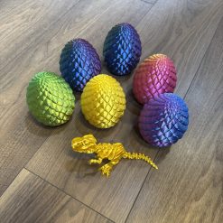 FIGURKI 3D DINOZAUR  W JAJKU ANTYSTRESOWA 20CM.