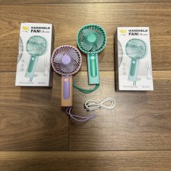 MINI WIATRAK WENTYLATOR PRZENOŚNY AKUMULATOR USB.