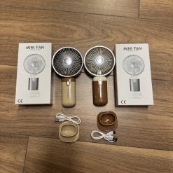 MINI WIATRAK WENTYLATOR PRZENOŚNY AKUMULATOR USB.