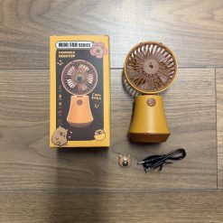 MINI WIATRAK WENTYLATOR PRZENOŚNY AKUMULATOR USB.