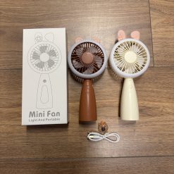 MINI WIATRAK WENTYLATOR PRZENOŚNY AKUMULATOR USB.