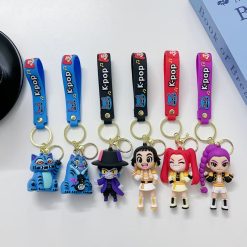 BRELOK FIGURKI K-POP DEMON HUNTERS DO KLUCZY.