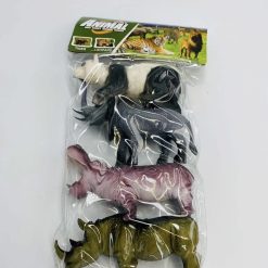 ZESTAW FIGURKI ZWIERZĄT GUMOWE DLA DZIECI.