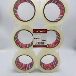 TAŚMA PAKOWA KLEJĄCA MOCNA DO PAKOWANIA 48MMx100M.
