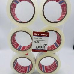 TAŚMA PAKOWA KLEJĄCA MOCNA DO PAKOWANIA 48MMx80M.