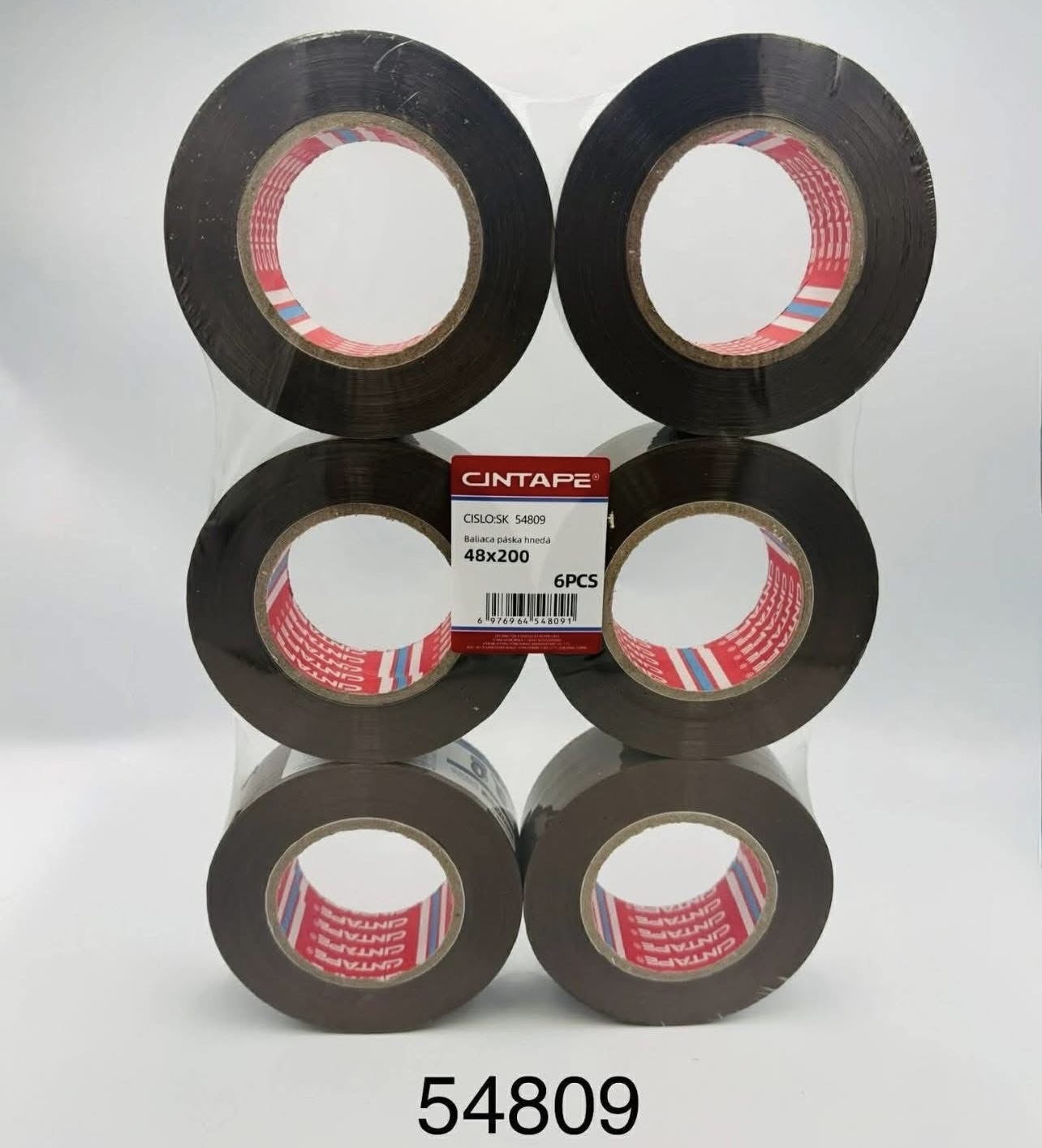 TAŚMA PAKOWA KLEJĄCA MOCNA DO PAKOWANIA 48MMx200M.