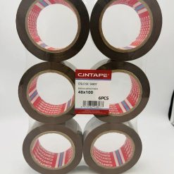 TAŚMA PAKOWA KLEJĄCA MOCNA DO PAKOWANIA 48MMx100M.