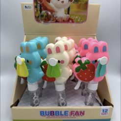 MINI WIATRAK BUBBLE KRÓLIK RĘCZNY DLA DZIECI.