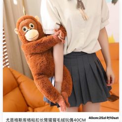 MASKOTKA PLUSZAK MAŁPA CUTE 40CM.