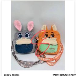 TOREBKA TORBA MASKOTKA ZOOTOPIA DLA DZIECI 17CM.
