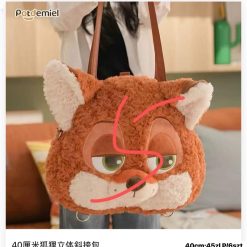 TOREBKA MASKOTKA PLUSZOWA ZOOTOPIA DLA DZIECI 40CM.