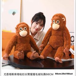 MASKOTKA PLUSZAK MAŁPA CUTE 66CM.