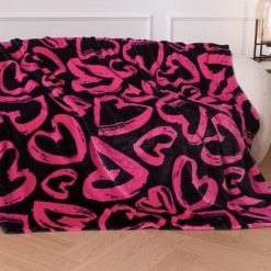 MIĘKKI KOC MIKROFIBRA NARZUTA 3D 160/200 CM.