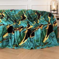 MIĘKKI KOC MIKROFIBRA NARZUTA 3D 160/200 CM.