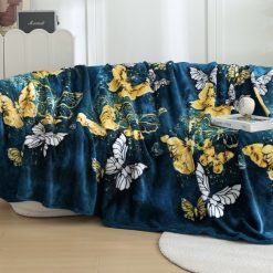 MIĘKKI KOC MIKROFIBRA NARZUTA 3D 200/220 CM.