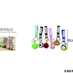 BRELOK FIGURKI PIŁKARSKIEJ DO KLUCZY 6CM.