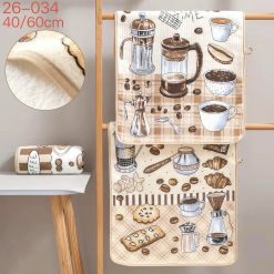 ŚCIERKI Z MIKROFIBRA ''COFFEE'' MIX WŻORU 40/60CM.