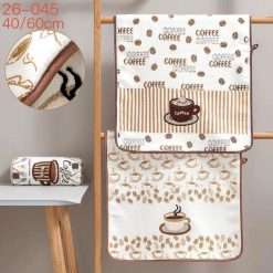 ŚCIERKI Z MIKROFIBRA ''COFFEE'' MIX WŻORU 40/60CM.