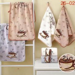 ŚCIERKI Z MIKROFIBRA ''COFFEE'' MIX WŻORU 40/60CM.