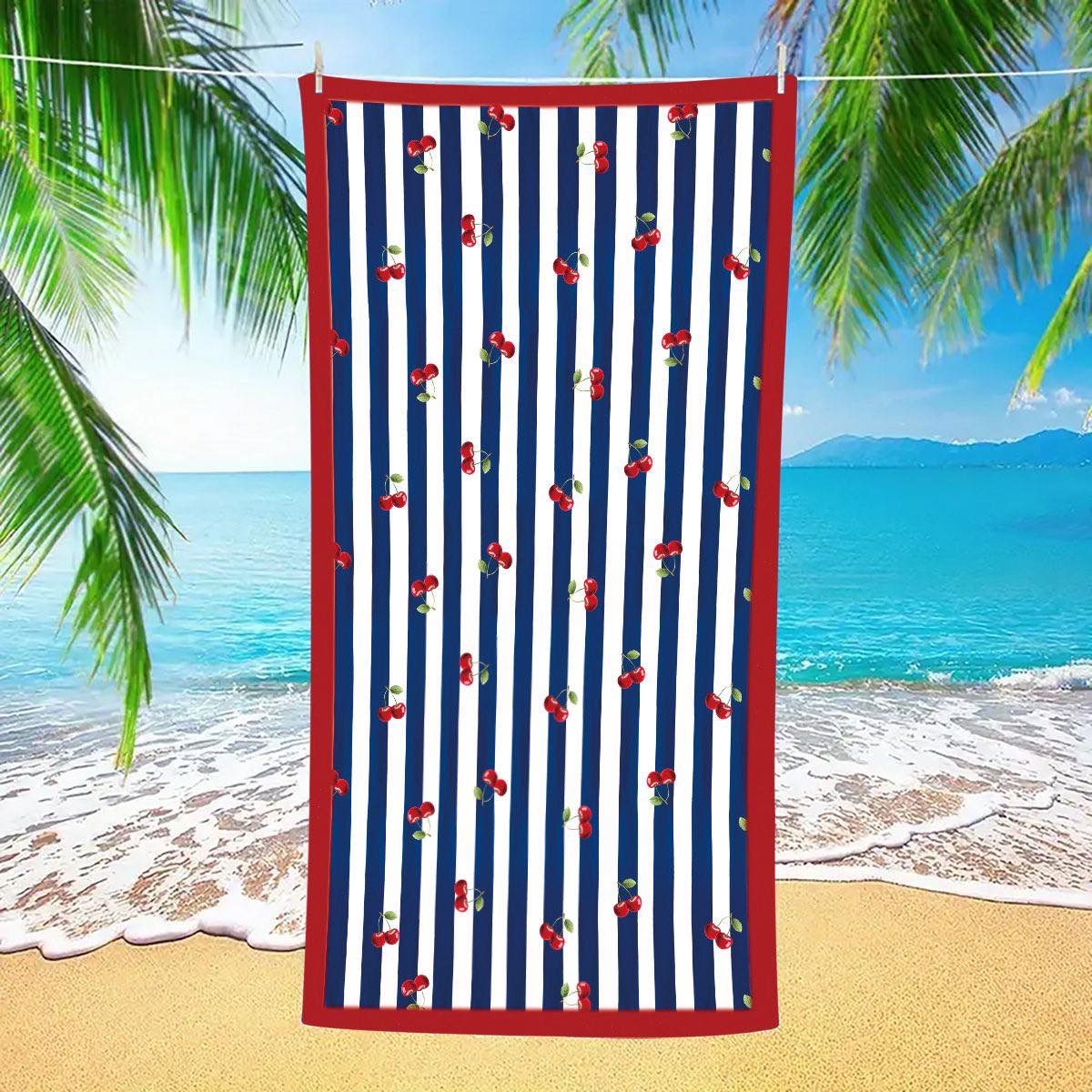 RĘCZNIKI Z MIKROFIBRA Z PLAŻOWY 70/140CM.