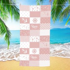 RĘCZNIKI Z MIKROFIBRA Z PLAŻOWY 70/140CM.