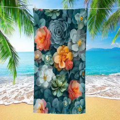 RĘCZNIKI Z MIKROFIBRA Z PLAŻOWY 70/140CM.