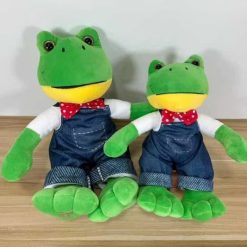 MASKOTKA PLUSZAK ŻABA DLA DZIECI 28CM.