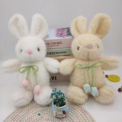 MASKOTKA PLUSZAK KRÓLIK DLA DZIECI 30CM.