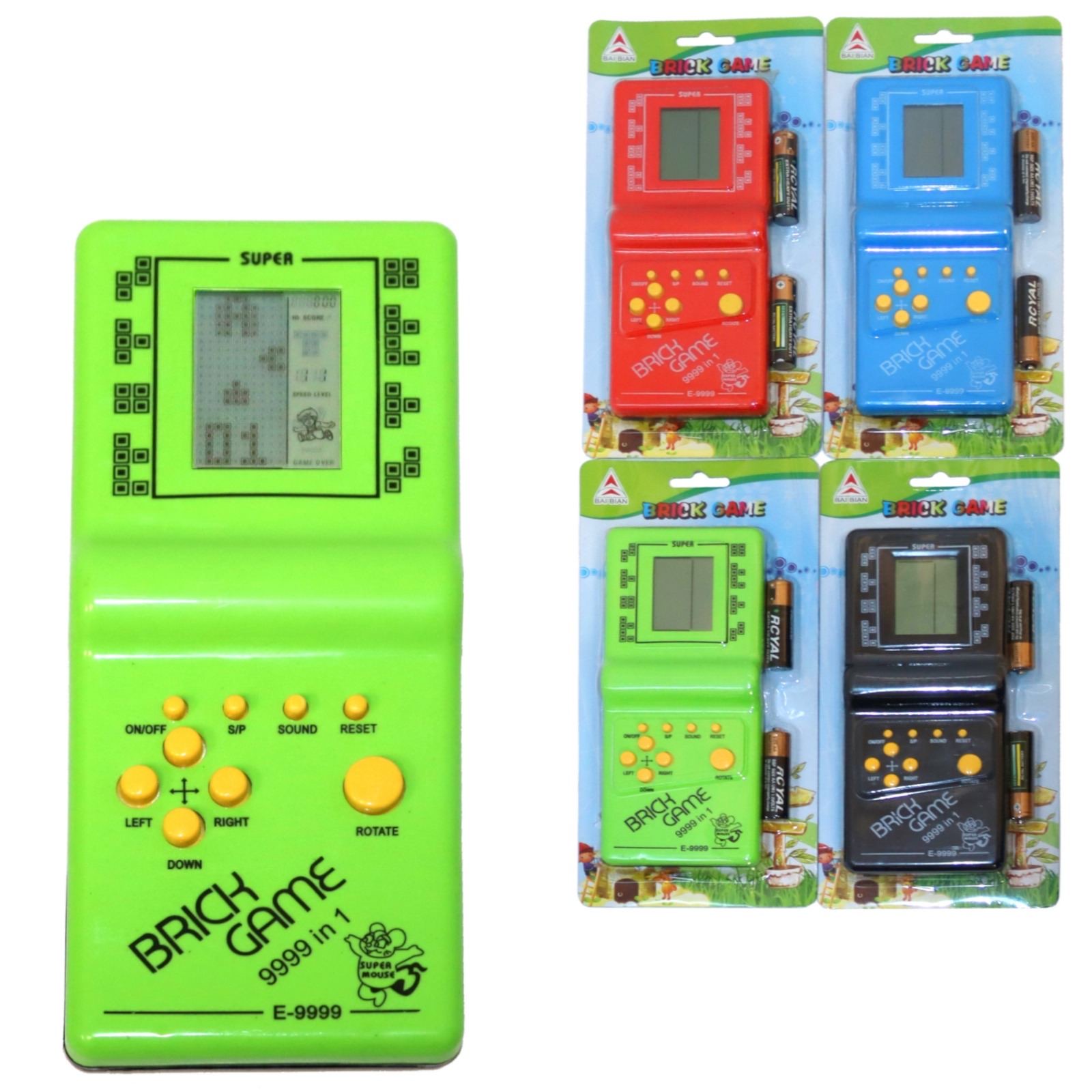 GRA BRICK GAME RĘCZNA ELEKTRONICZNA TETRIS.