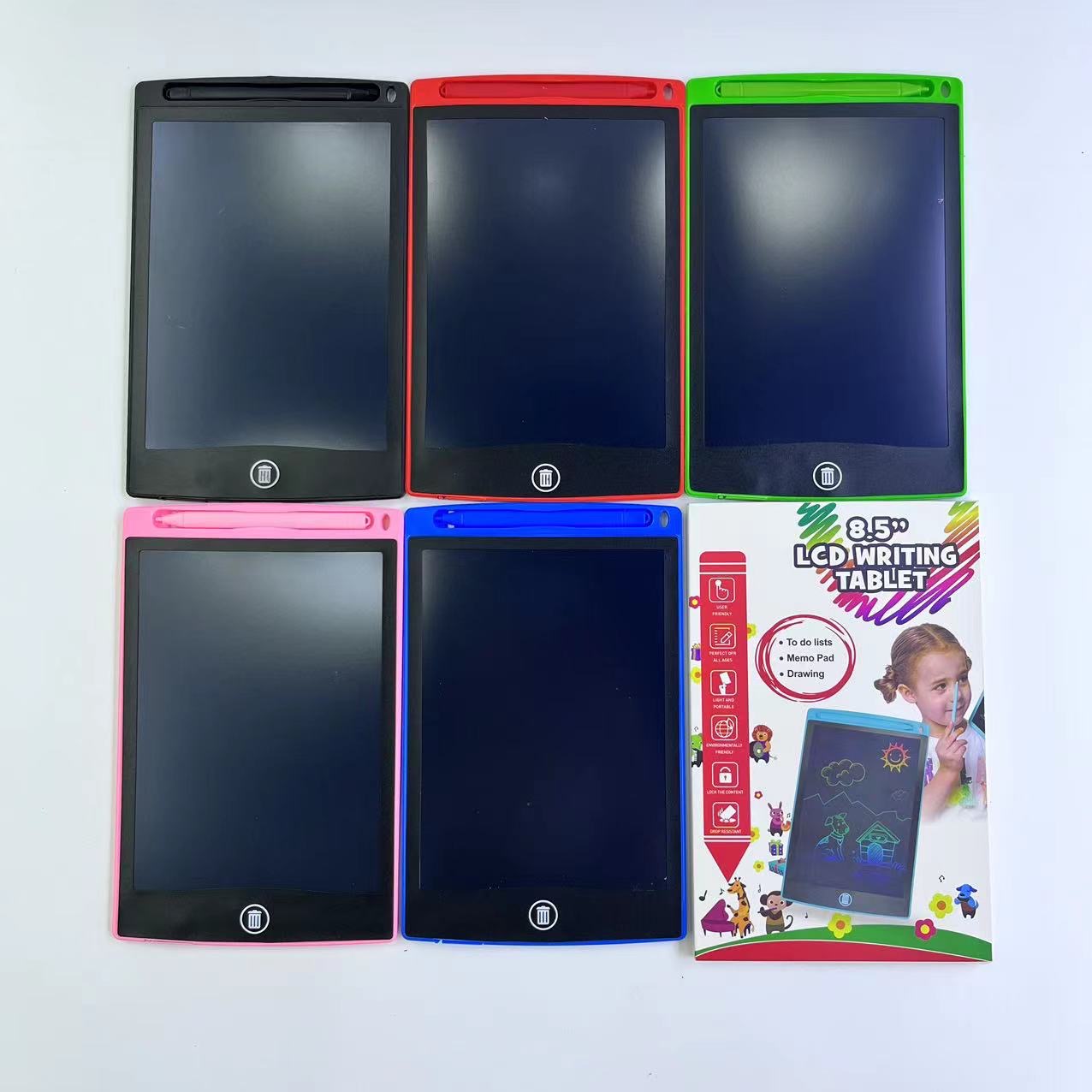 TABLET LCD 8.5 CALA GRAFICZNY DO RYSOWANIA DLA DZIECI.