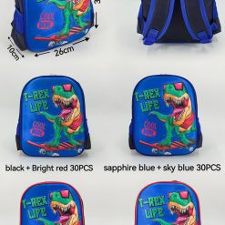 PLECAK SZKOLNY CUTE DINOZAUR DLA DZIECI.