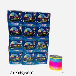 SPRĘŻYNKA KOLOROWA MAGICZNA GRA DLA DZIECI 7x6.5CM.