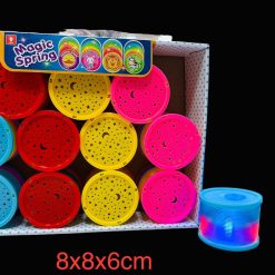 SPRĘŻYNKA KOLOROWA MAGICZNA GRA DLA DZIECI 8x6CM.
