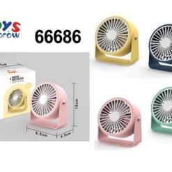 MINI WIATRAK WENTYLATOR PRZENOŚNY AKUMULATOR USB.