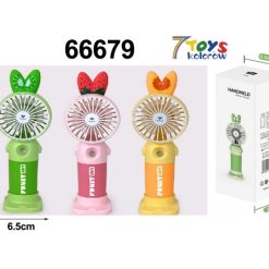 MINI WIATRAK WENTYLATOR PRZENOŚNY AKUMULATOR USB.
