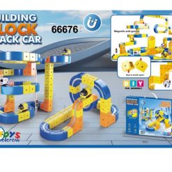 TOR ELEKTRYCZNY KOLEJKA KLOCKI MAGNETYCZNE POCIĄG ANTYGRAWITACYJNY 60 EL.