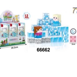 KLOCKI MINI MAGNETYCZNE EDUKACYJNE 38 ELEMENTÓW.