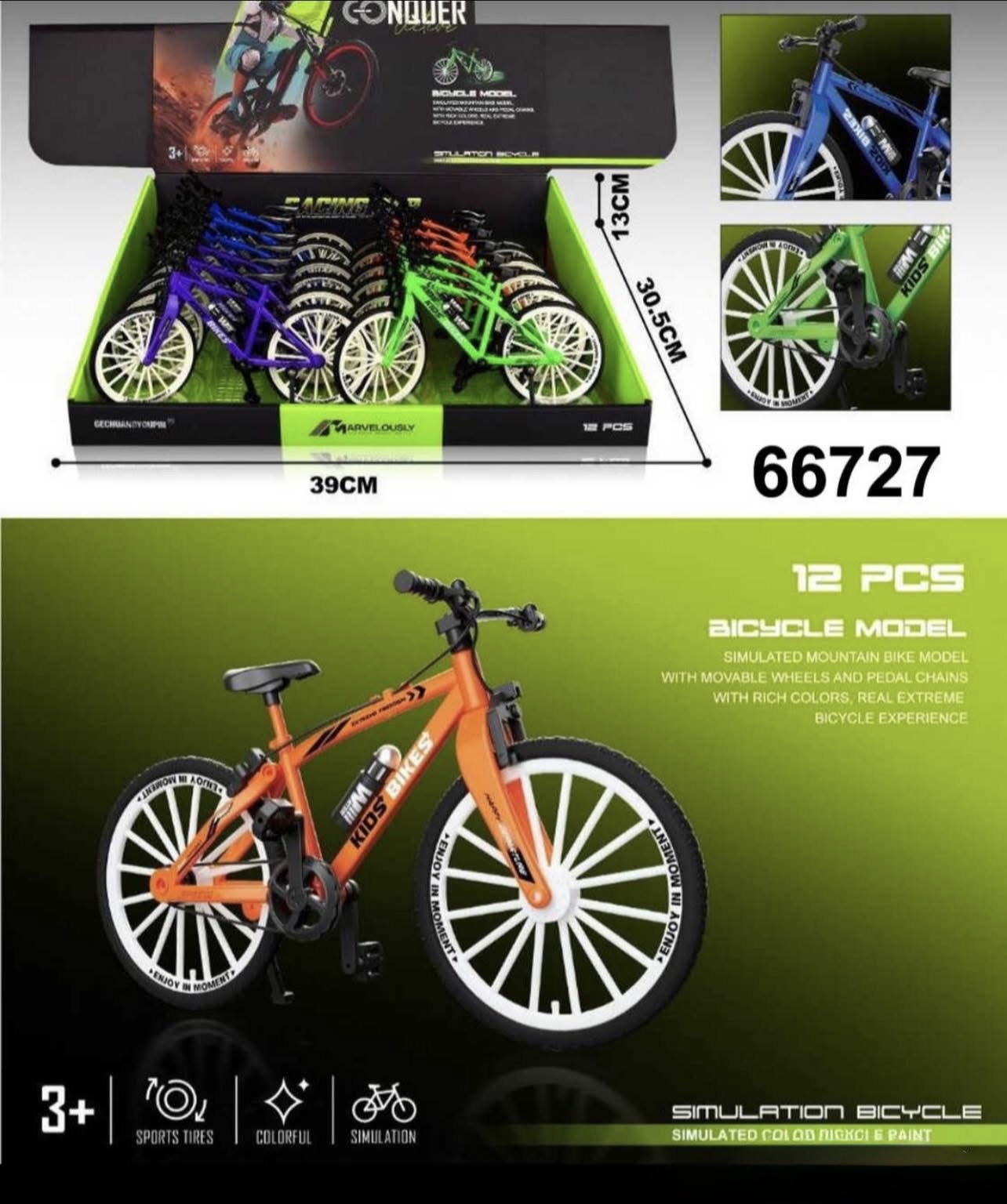 MINI ROWERY DO ZABAWKI DLA DZIECI.