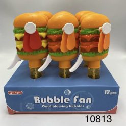 MIECZ NA BAŃKI MYDLANE HAMBUGER BUBBLE.