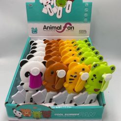MINI WIATRAK RĘCZNY ANIMAL FAN DLA DZIECI.