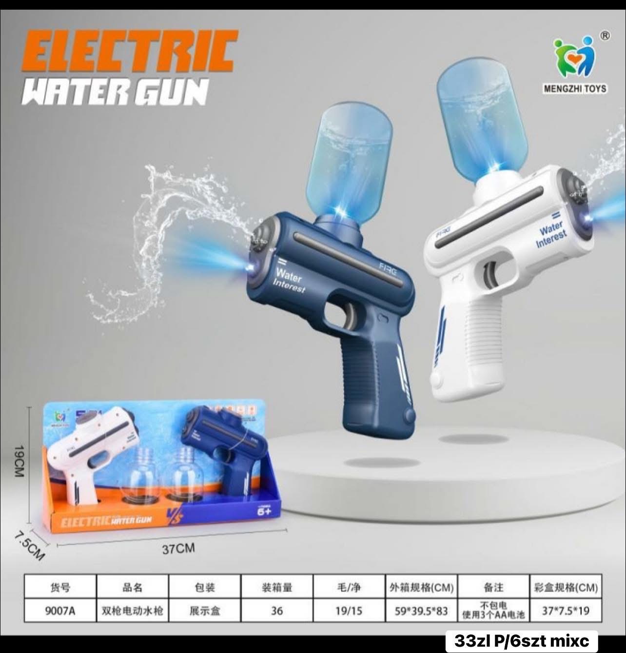 PISTOLET NA WODĘ DLA DZIECI.